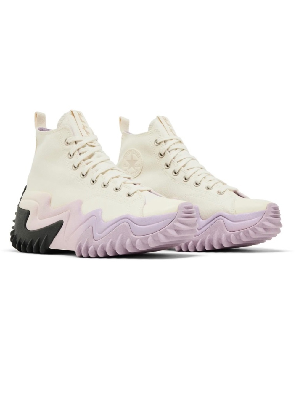 Converse Run Star Motion Ombre Egret Pale Amethyst Storm Wind Women's size 8